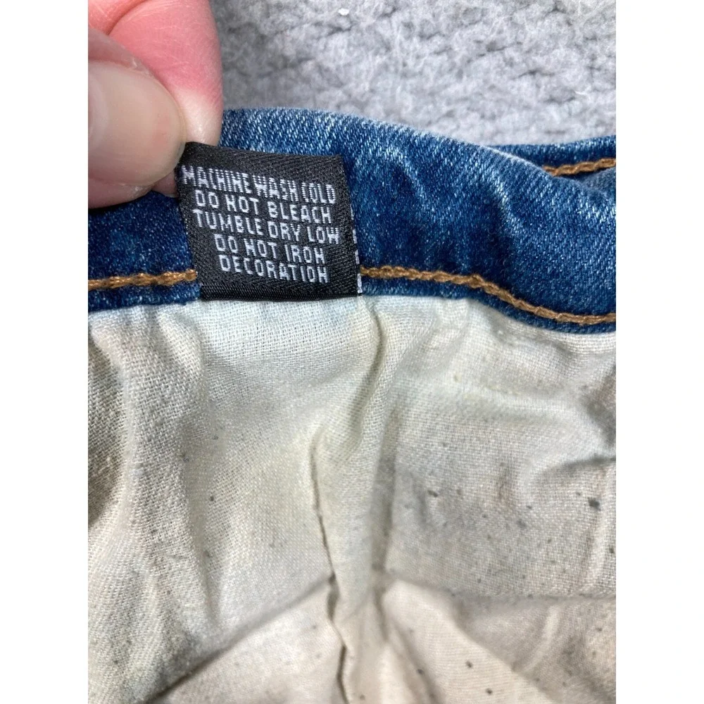 AHP  Another Hype Piece Jeans Mens 40x34 Blue Distressed Skater Hip‎ Hop Urban